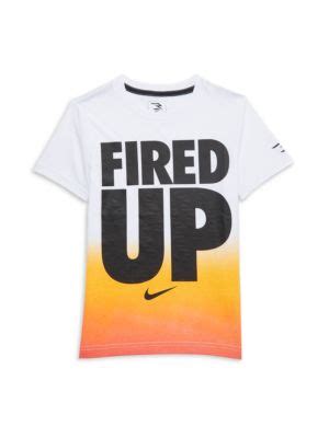 Bring the magic to life with the fiery Nike shirt